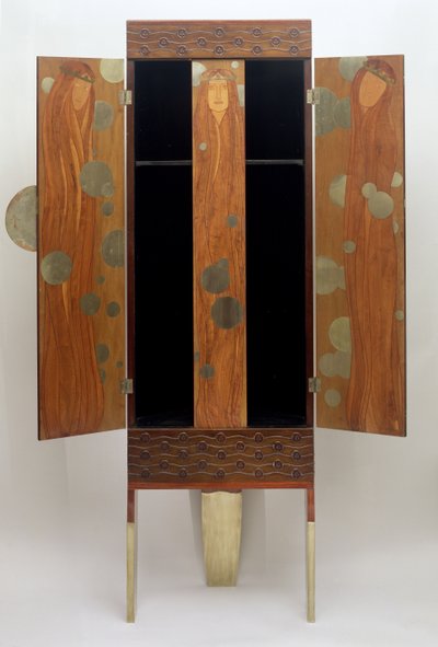 The Enchanted Princesses Cabinet by Koloman Moser
